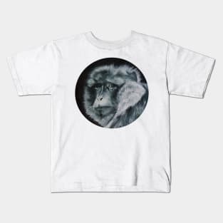 Barbary Macaque Kids T-Shirt